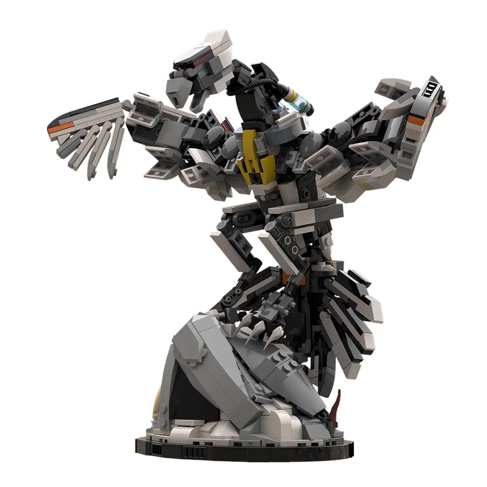 Game Horizon Stormbird Slitherfang Snake Monster Building Block Kit Zero West Figure Beast Machine Brick Model Toy Kids Toy Gift