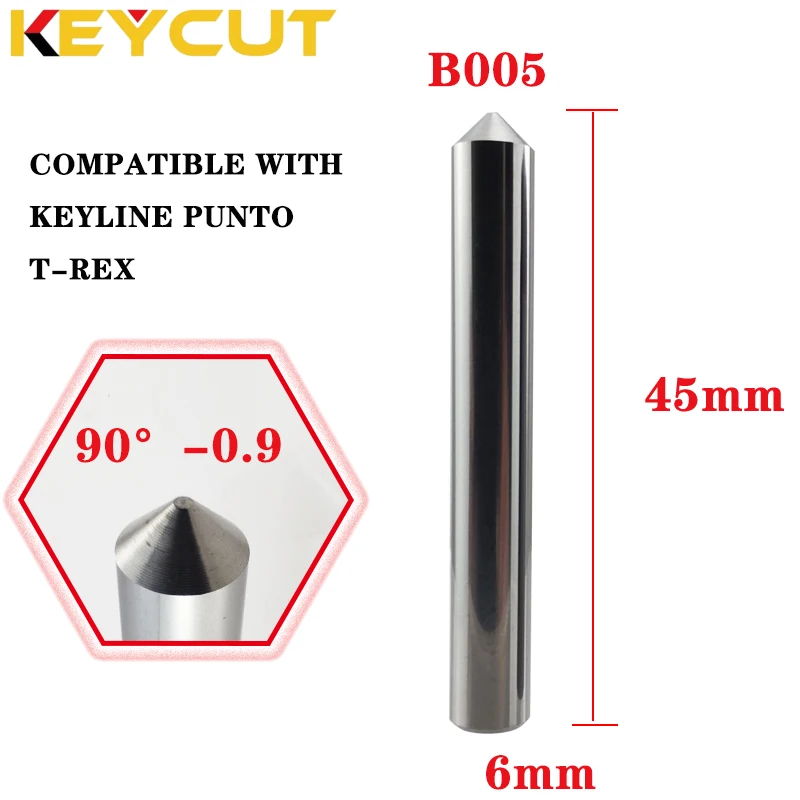 Keyline Key Machine Cutter Replacement WB005 Probe B005 in Carbide Compatible with KEYLINE PUNTO KEYLINE T-REX Key Machine