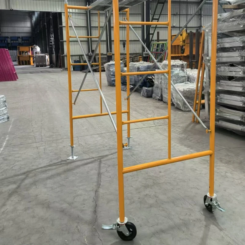 نظام سقالات فولاذي عالي القوة لسلامة البناء والتجميع السريع