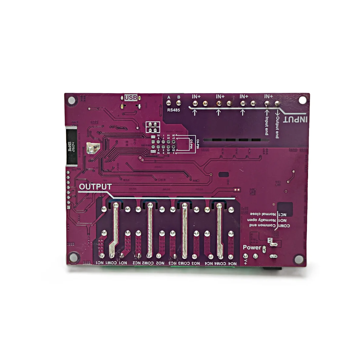 ESP32-C6-EVB Board Support Tasmota 4 Relay 4 Input with WIFI6 Bluetooth5 LE Zigbee Connectivity for Matter and Smart Home Work image 2