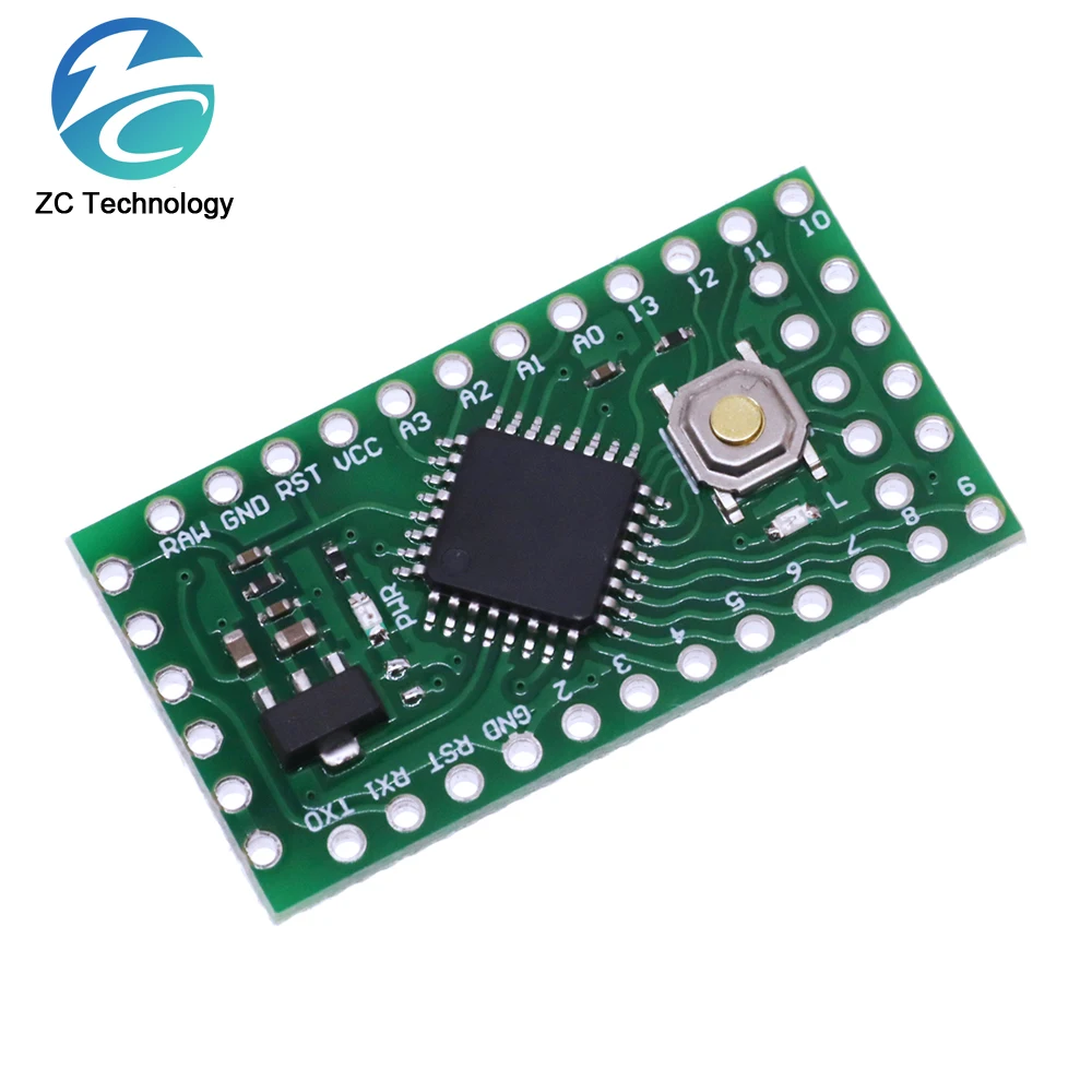 LGT8F328P LQFP32 MiniEVB 3.3V / 5V Replaces Pro Mini ATMEGA328P Fully Compatible For Arduino USE HT42B534-1 Driver