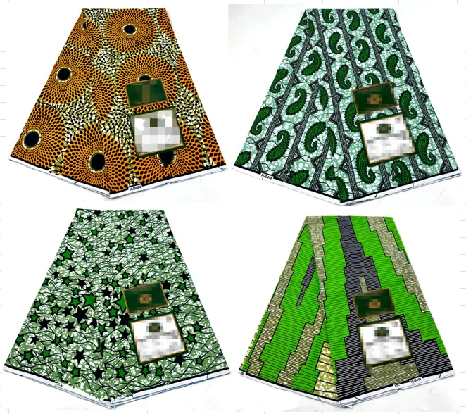 

2023 New Guaranteed Veritable Wax Fabric 100%Cotton African Real Wax Fabric Ankara Prints Wax Fabric Nigerian Style Tissu Pagnes