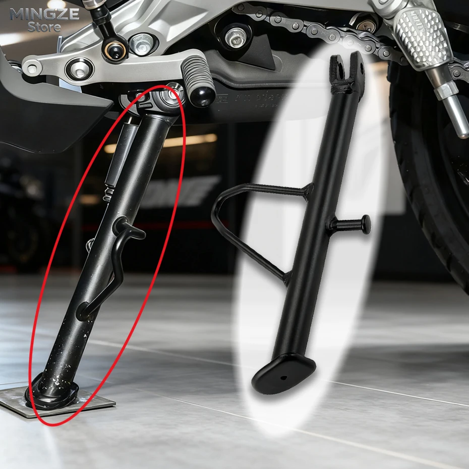 

For CFMOTO 450SR SRS Motorcycle Kickstand Kick Side Stand Spring 450-6-9-12 Sidestand Screw Nut Original Motorcycle Accessories