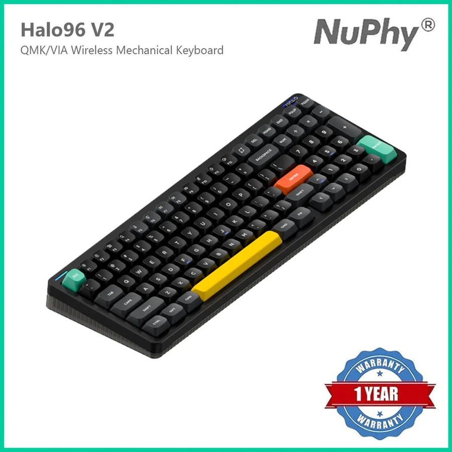 NuPhy Halo96 V2 QMK/VIA Wireless Customized Mechanical Keyboard