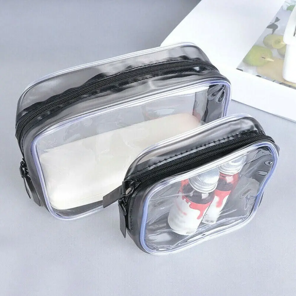 New PVC Travel Bag Transparent Large Capacity Makeup Bag Cosmetic Storage Bag Travel