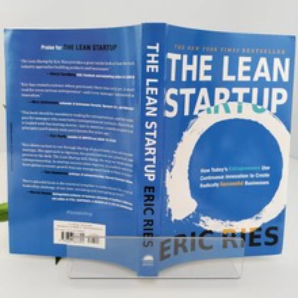

The Lean Startup от Eric Ries Mindset Startups Growth Thinking Books для новых вентиляционных отверстий Бизнес-английский путеводитель