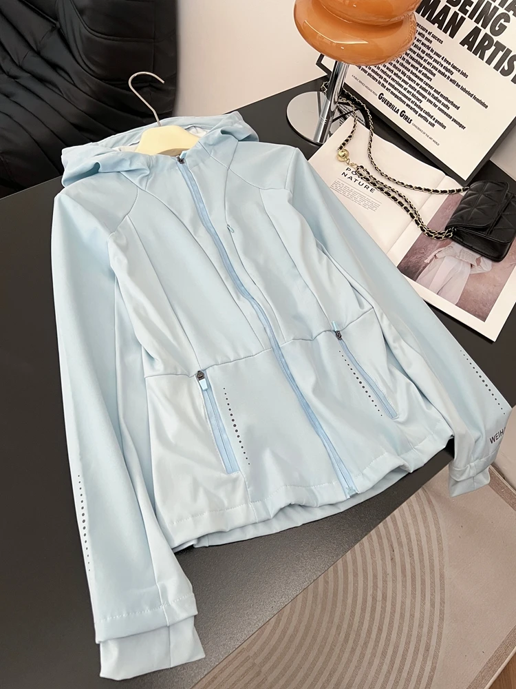 

Slim Fit Jaet Women's plus Size Spring New Sle Spor Open Cardigan Top Waist Cinched Slimming Commute Sle Long Sve