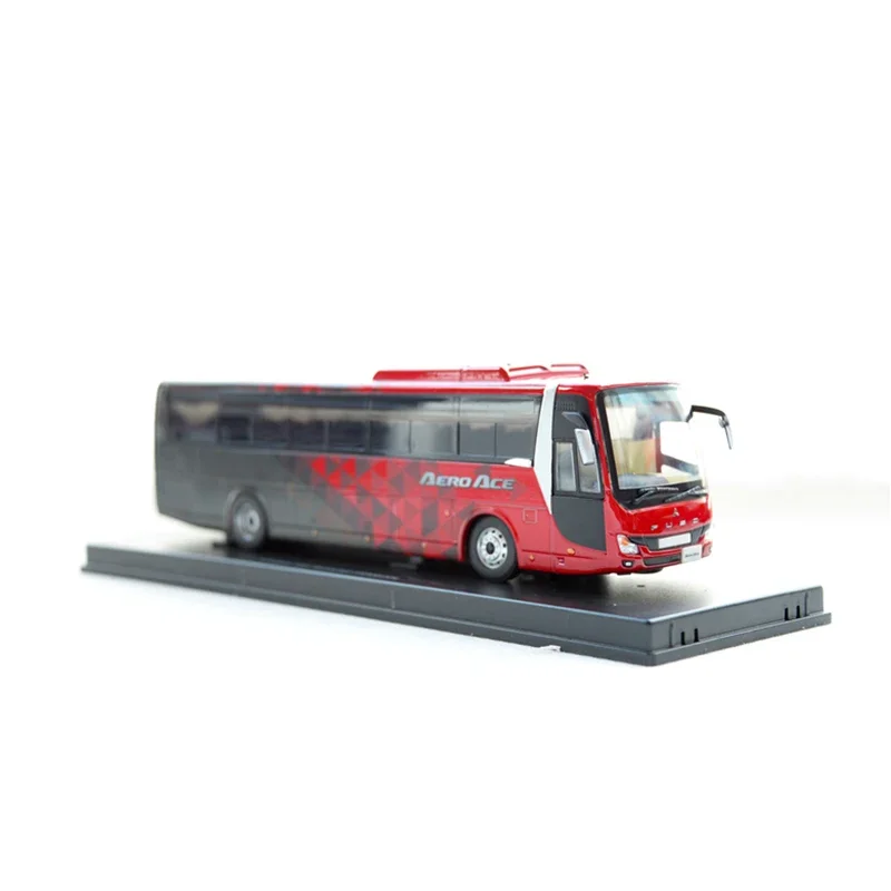 Diecast Original 1/43 Scale FUSO Alloy Bus Model Simulation Car Scene Decoration Gift Toy Souvenir Display Static Collectible