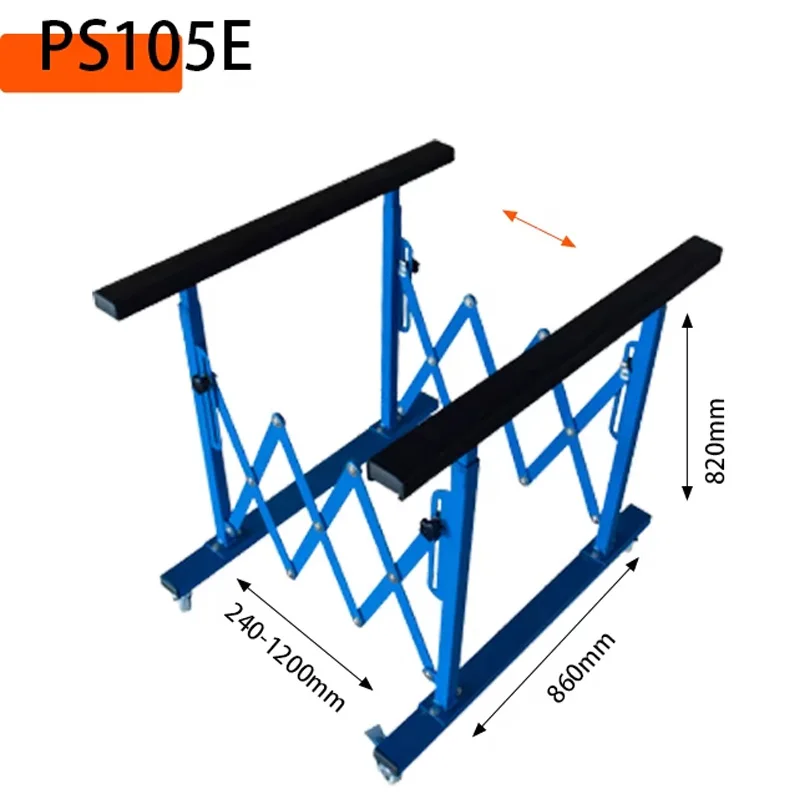 Engine Hood Painting Stand Body Repair Stand Multi-Function Adjustable Bumper Painting Stand Engine Deck Smooth-Moving Repair To