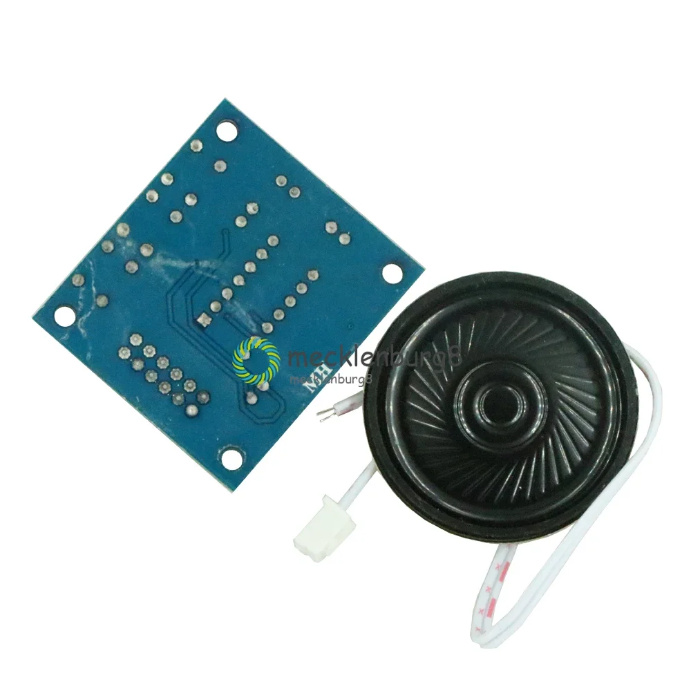 ISD1820 Recording Module Voice Playback Module Mic Sound Audio Telediphone Board With Microphones + Loudspeaker for Arduino 3-5V