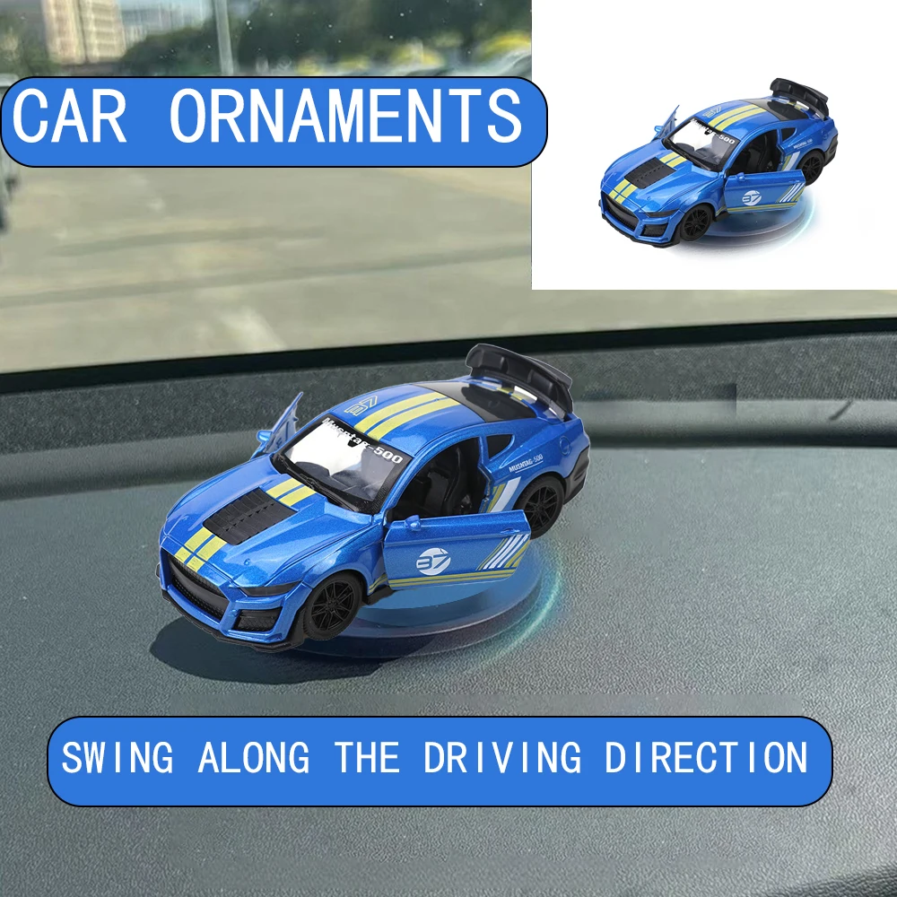 

Car Drift Rotating Ornaments Auto Dashboard Turning Racing Model Deco Carindividuality Center Console Decoration For GT Sport