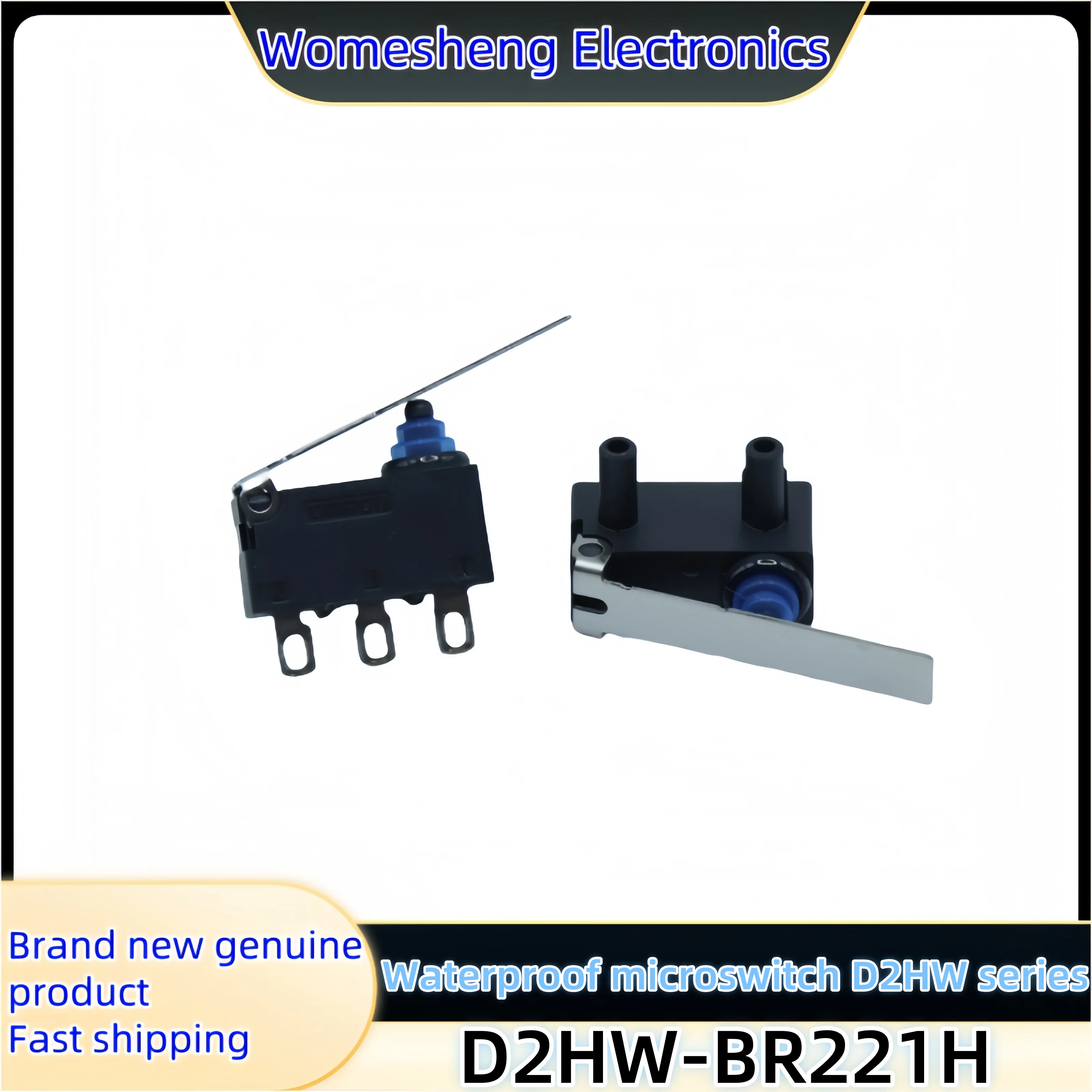 

Новый оригинальный водонепроницаемый микропереключатель D2HW-BR221H, 1 шт.