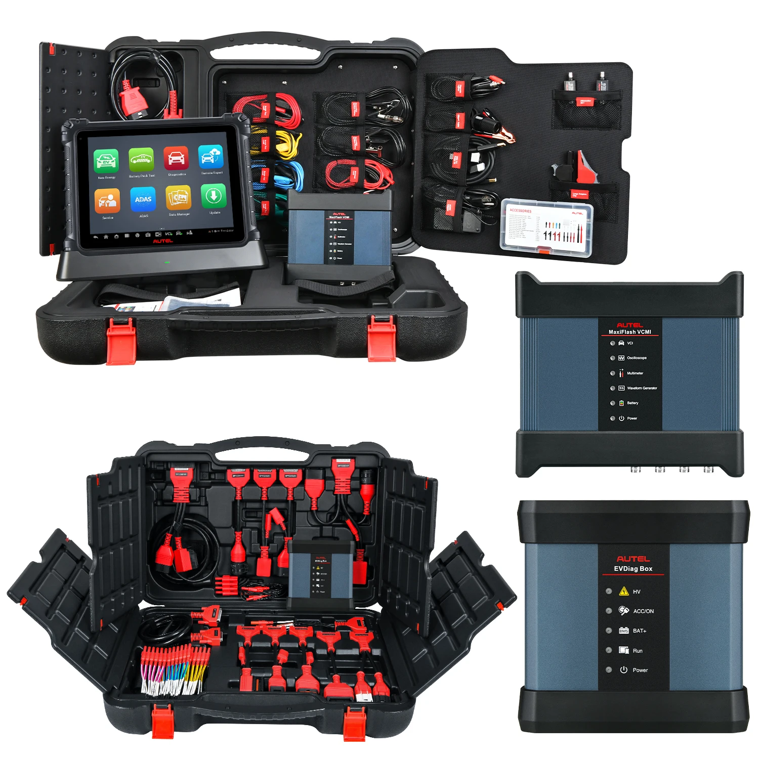 Autel MaxiSys Ultra EV Intelligentes Diagnosegerät 5in1 VCMI ECU-Programmierung Mit EVDiag Kit Hochspannungssystem- & Batterieanalyse – Detail 16