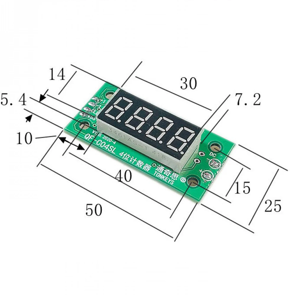 DC4-25V 4-Digit Dig… - image