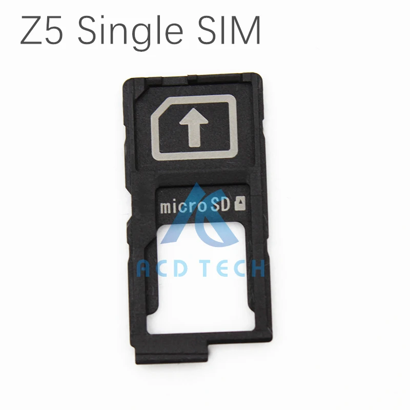 Aocarmo For Sony Xperia Z5 E6683 E6603 E6653 E6633 Sim Card Reader