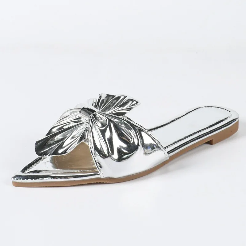 

Summer New Women's Shoes Fashion Pointed Tip Slippers for Woman Exquisite Vacation Casual Shoes Designer Shoes Zapatos De Mujer