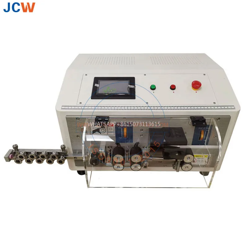Máquina peladora de cables automática JCW-CS06, equipo de fabricación de cables, peladora de cables