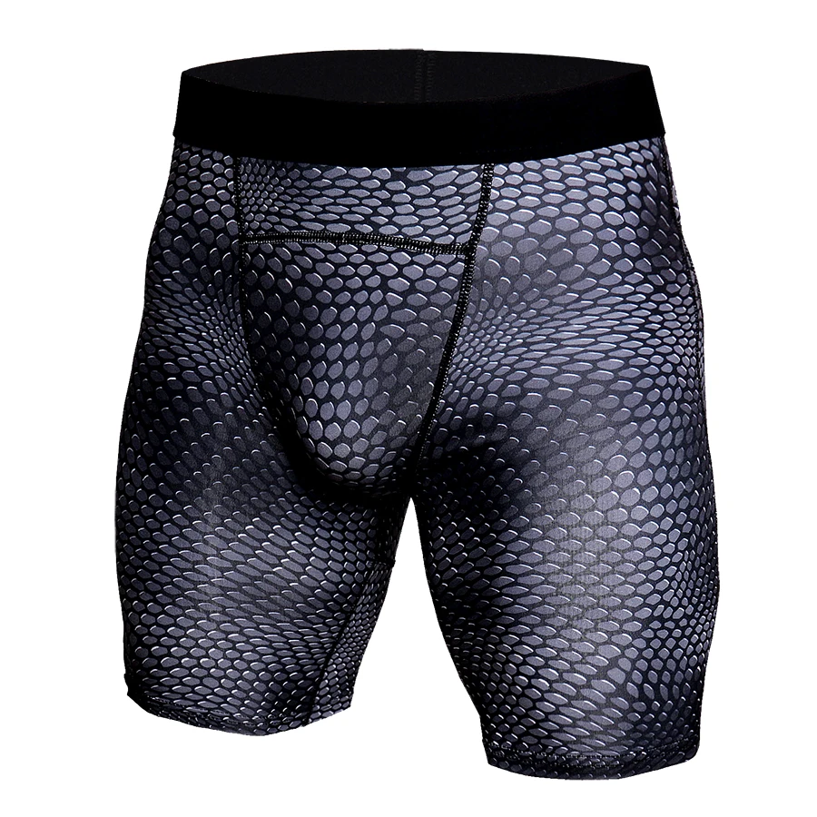 Men sports tights men\'s Shorts Quick dry Fitness Male breathable Elastic Compression shorts Leggins Training Sportswear Shorts