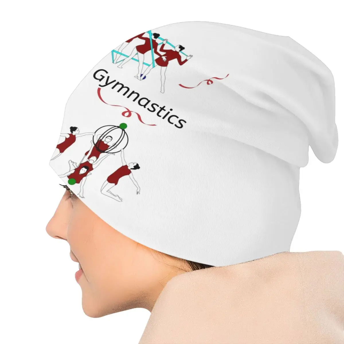 Dance Ritmische Gymnastiek Mutsen Hiphop Gebreide Muts Voor Dames Heren Winter Warme Skullies Mutsen