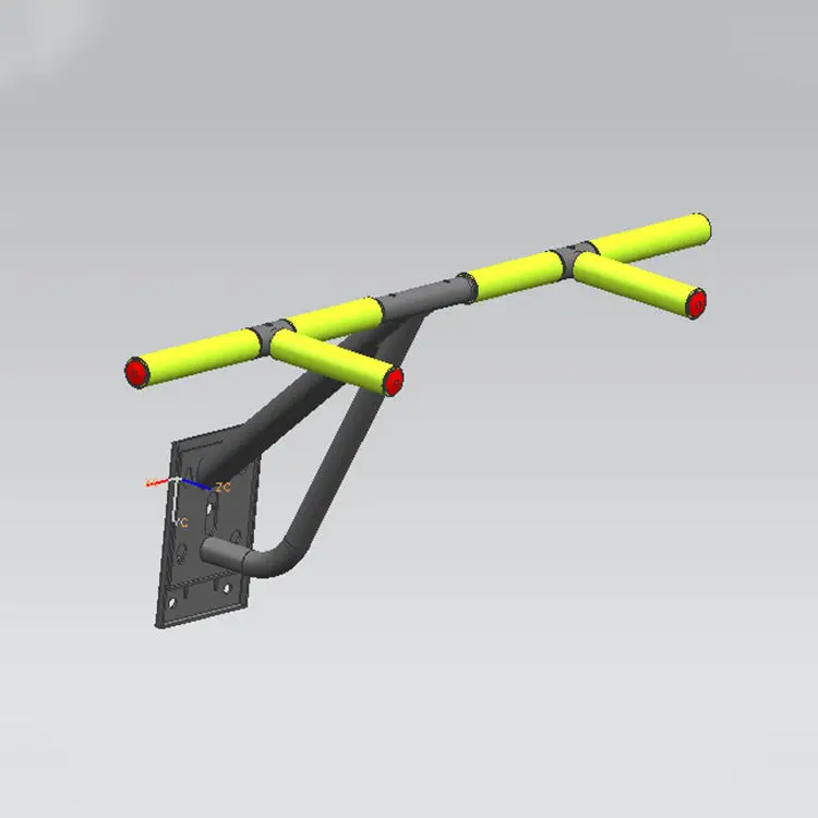 شريط سحب لأعلى مثبت على الحائط لتمرين الجزء العلوي من الجسم #4