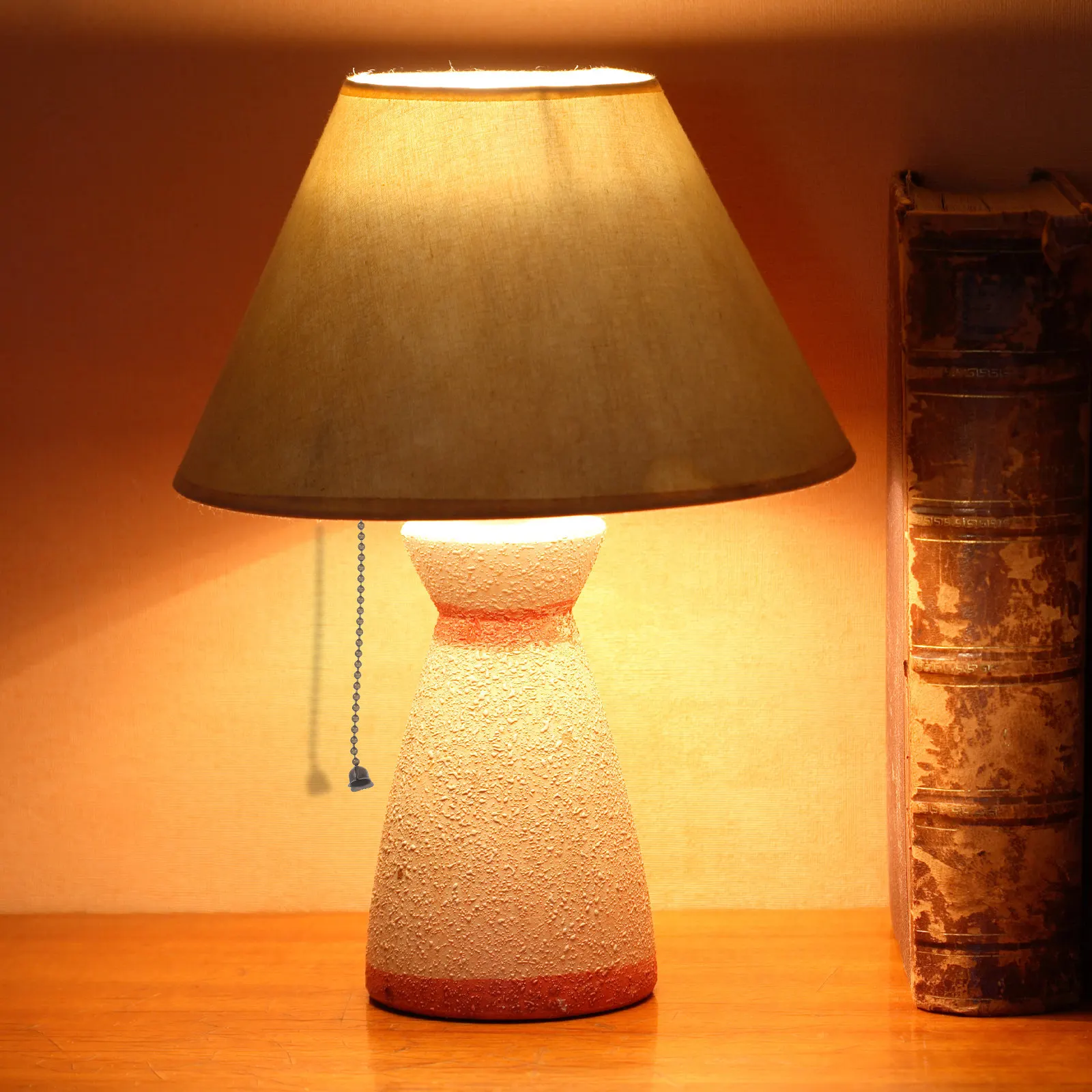 

E26 Pull Chain Lamp Socket Black Vintage Style Light Bulb Socket Replacement for Table Floor Lamps Pull Switch