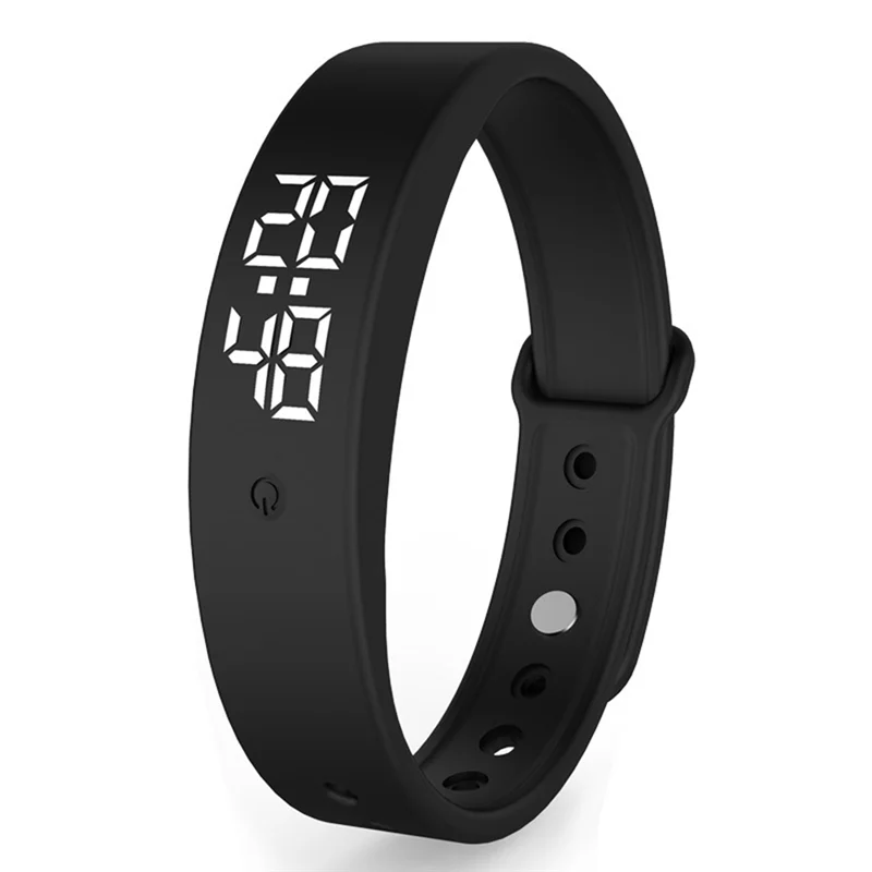 

AA08-умные часы Smartband Водонепроницаемый монитор температуры тела Светодиодный цифровой напоминание о вибрации