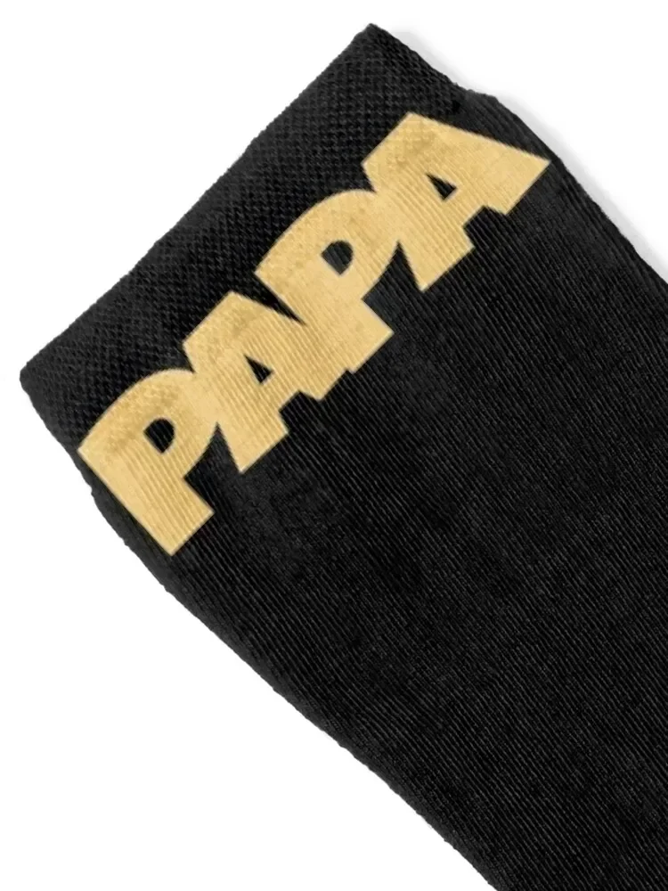 Papa - Father - Grandfather Socks Rugby Antiskid soccer halloween designer brand Socks Women Men's