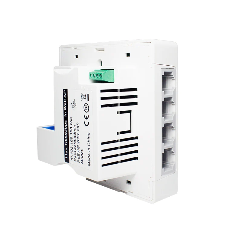 Roteador wi-fi6 de banda dupla, 1800mbps, chip mtk7621, porta de rede gigabit gbe, wan/lan, 48v, poe, sem fio, ponto de acesso ap interno