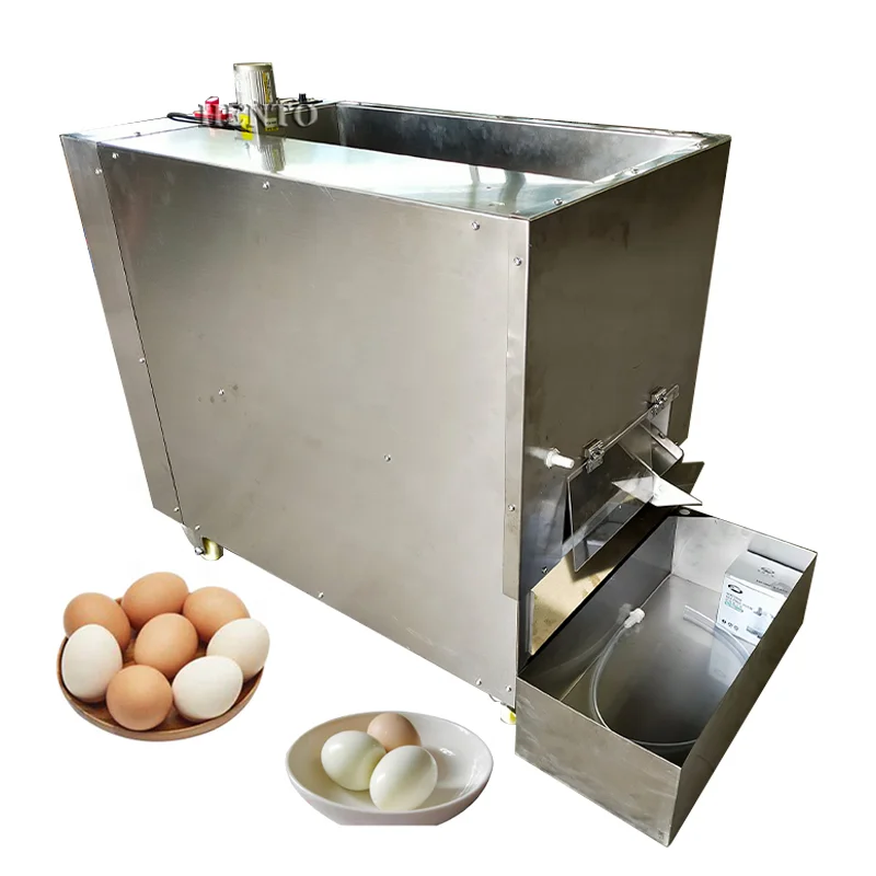 Long Service Life Hard Boil Egg Peeler / Egg Shell Peeling Machine / Egg Sheller Customized