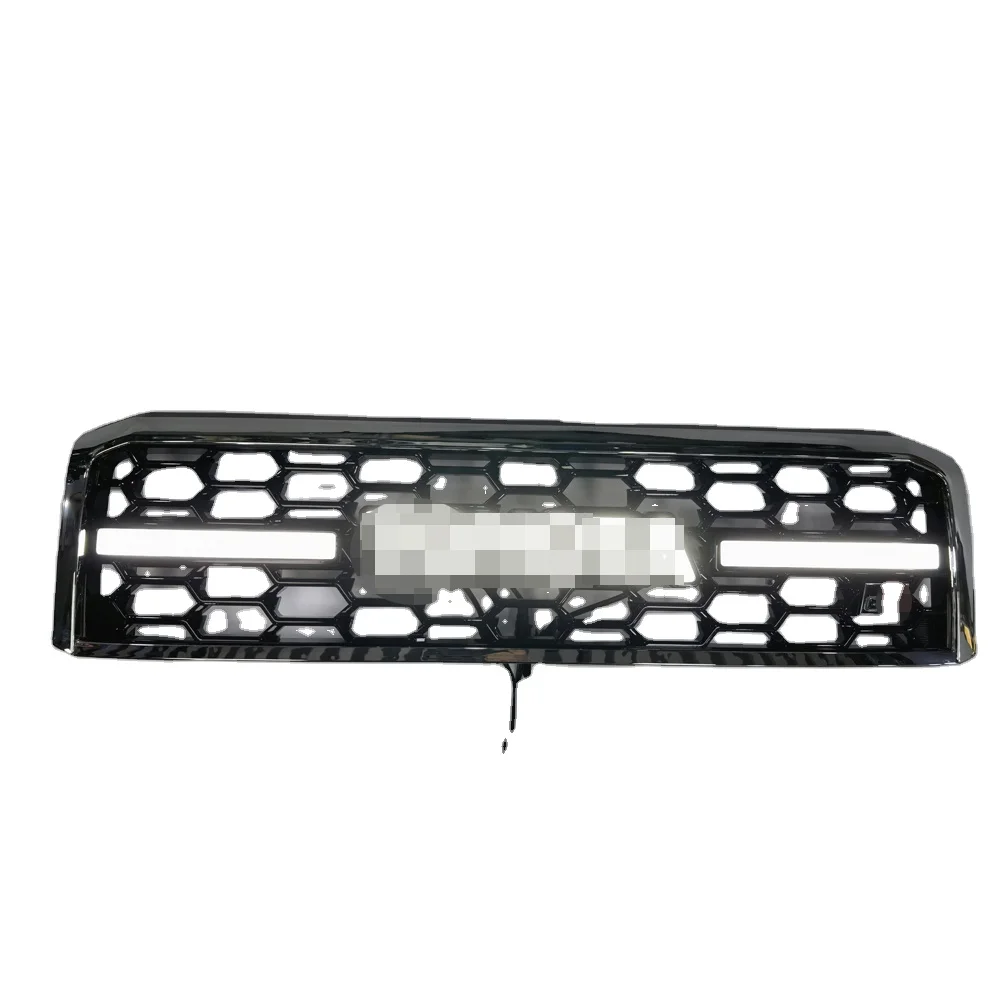 LC79 GR Off road Car Chrome grille mesh auto radiator grill with lamp Front Grills for Toyo Land Cruiser Pick-up LC75 LC76 79