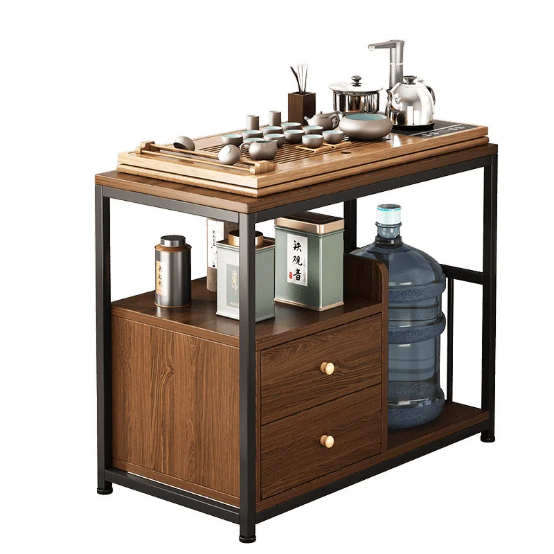 

Side few living room mobile side cabinet with wheels small tea table cabinet sofa