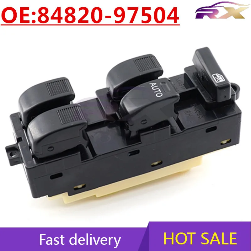 

OEM:84820-97504 Power Window Master Control Switch For Toyota Yaris