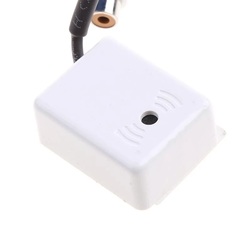 Dispositivo monitoramento som captação áudio microfone HX6A para sistema segurança câmera CCTV