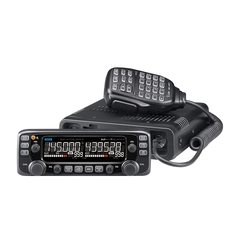 ICOM IC-2730A Practical Dual Bander With Optional Bluetooth Headset