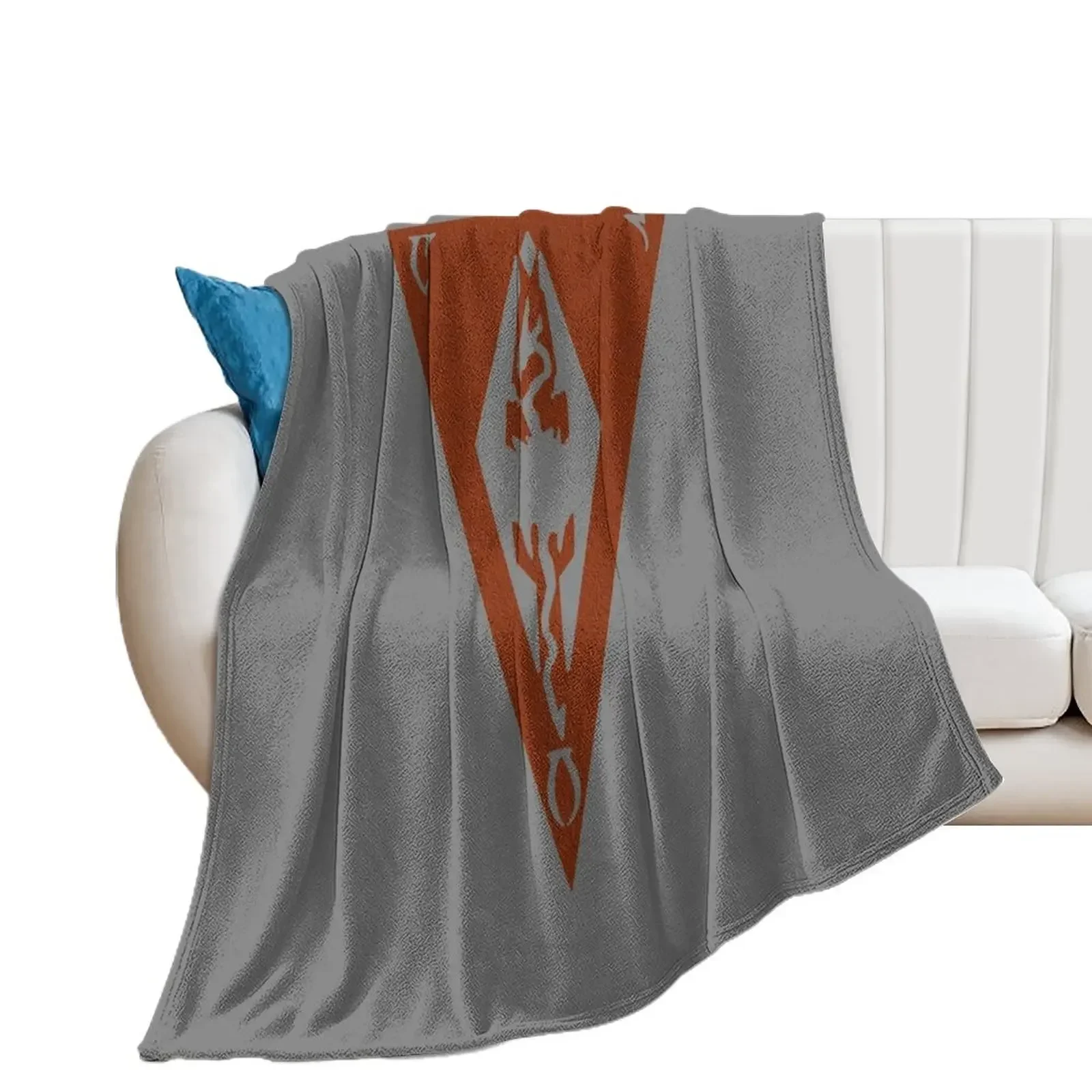 Morrowind Emblem Throw Blanket Shaggy Blankets For Bed decorative for babies Blankets