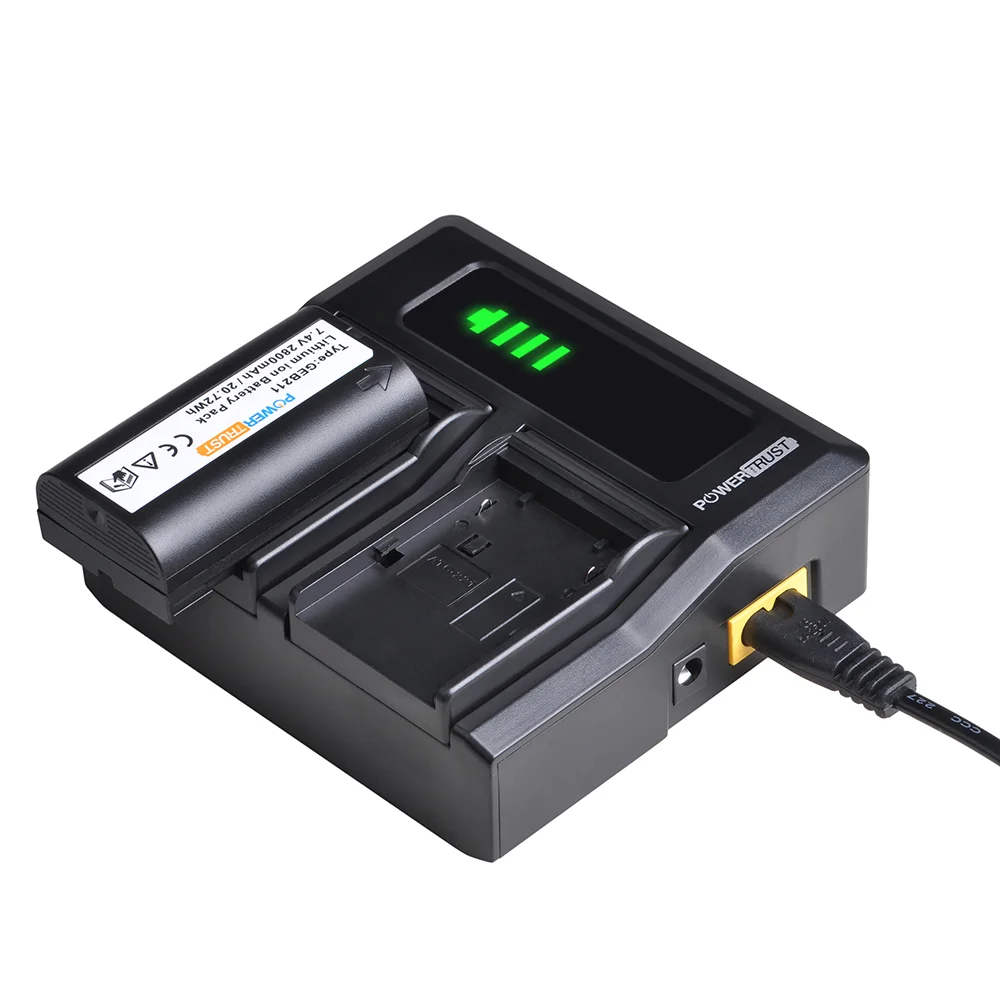 PowerHealth-GEB211 Bateria e carregador rápido LED, GEB212, GKL311, GPS900, GPS1200, GRX1200, GX1200, VIA Piper 100, Piper 200, RX1200