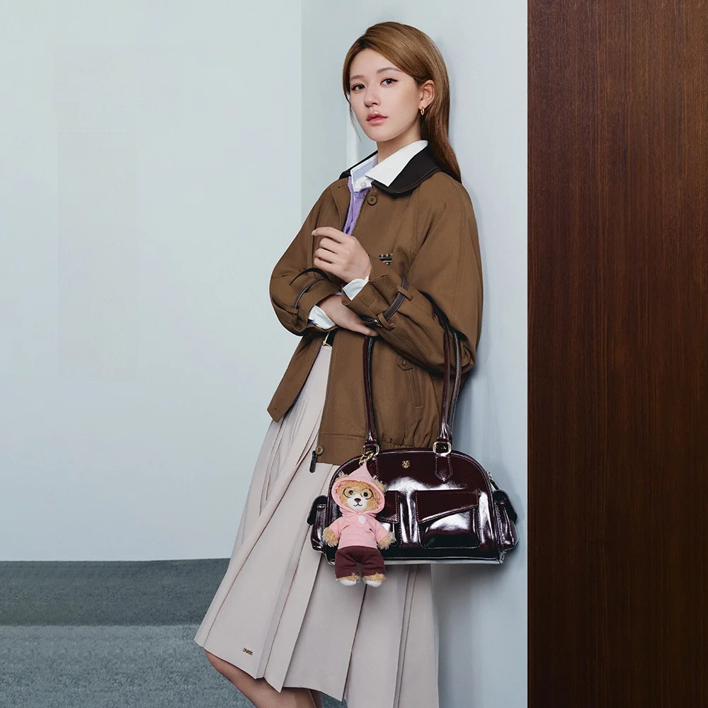 teenieweenie-bear-women's-faion-vivid-fun-cute-bear-keychain-brand-new-sle-2025-autumn-collection-ele-accory