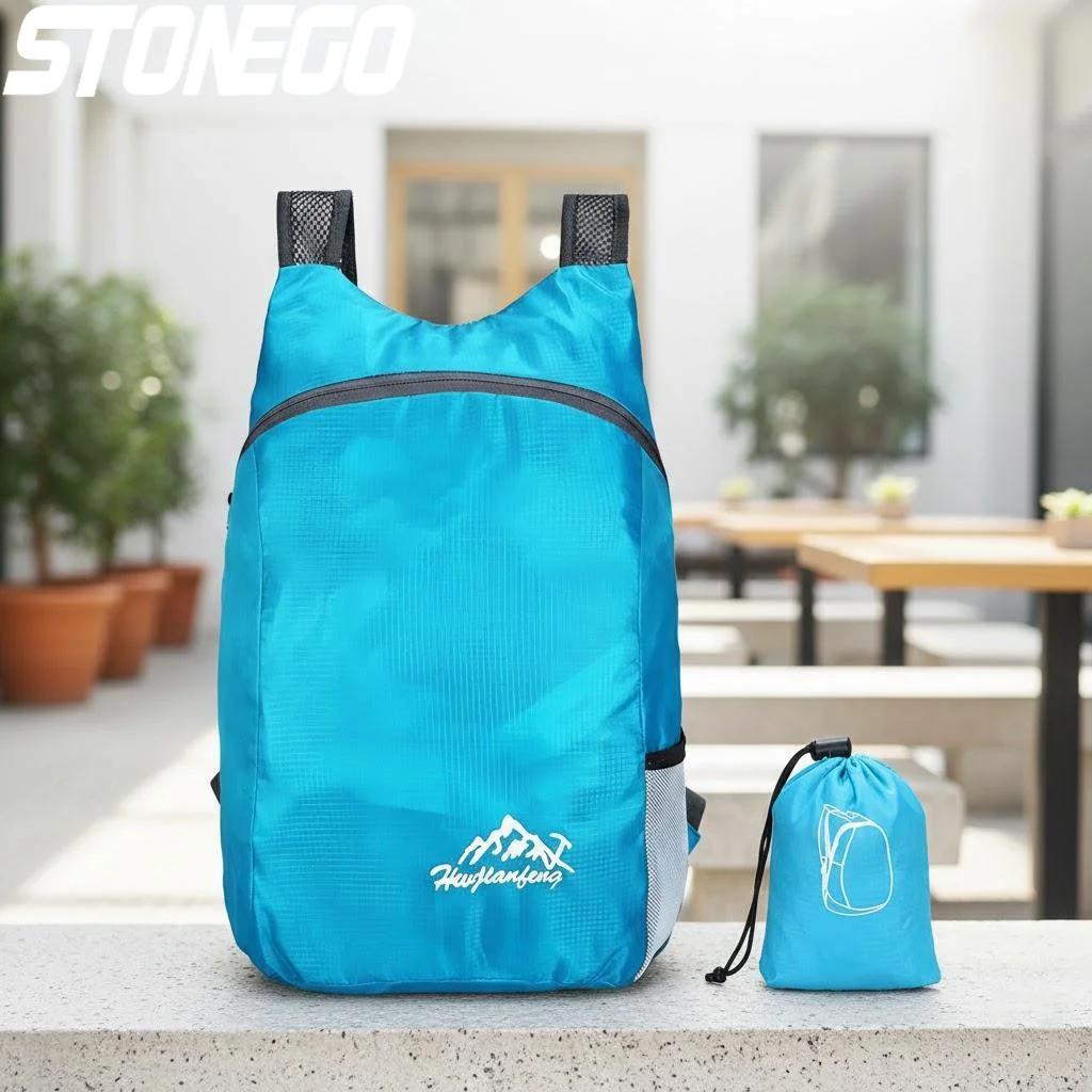 

Nylon Sports Daypacks Breathable Foldable Waterproof Lightweight Rucksacks Mountaineering Trekking Men Women