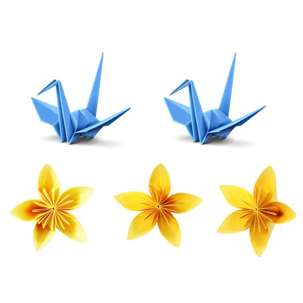 75 قطعة من ورق اوريغامي الملون 12 × 12 سم مزدوج الجوانب مقاوم للتمزق DIY بها بنفسك الحرف الفنية أوراق اوريغامي ورقة الحرف اليدوية