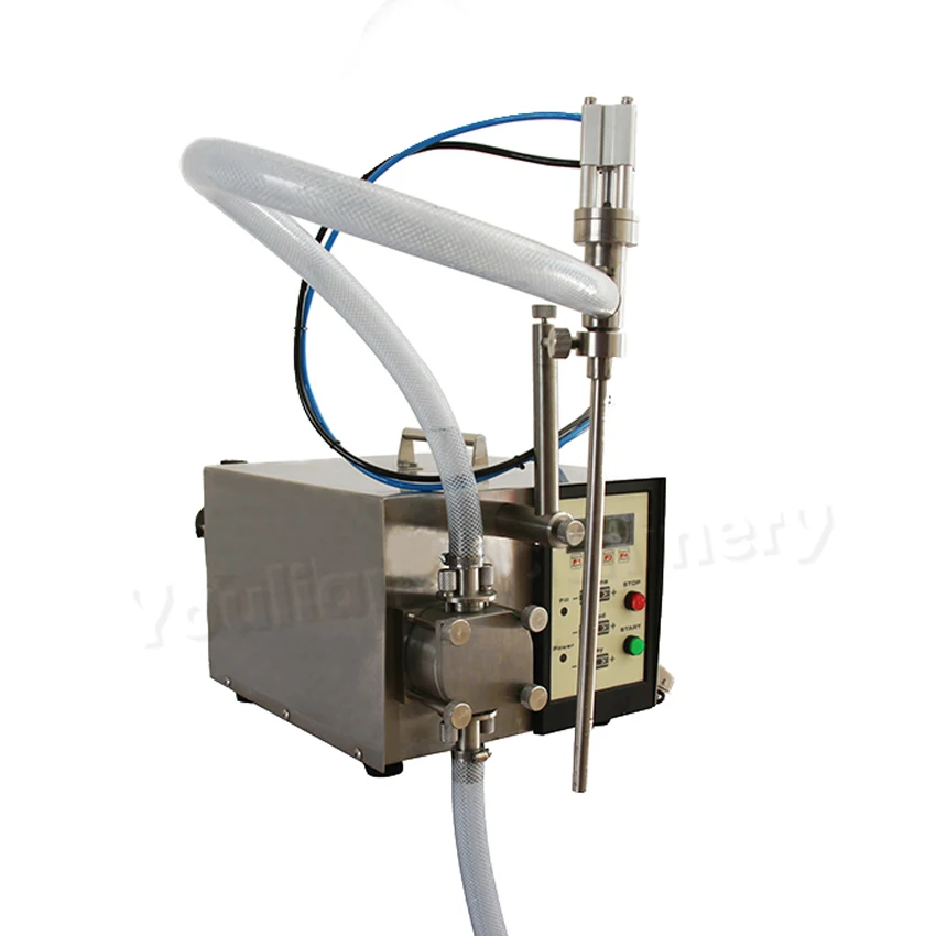 GZD-100 Desktop Single Head High Precision Pump Digital Filler Gear Pump Filler Filling Machine