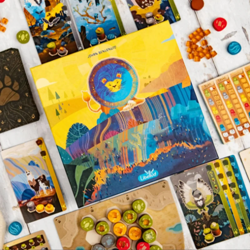 Gra logiczna Karty Król Zwierz – Board Game Harmonies recenzja i cena