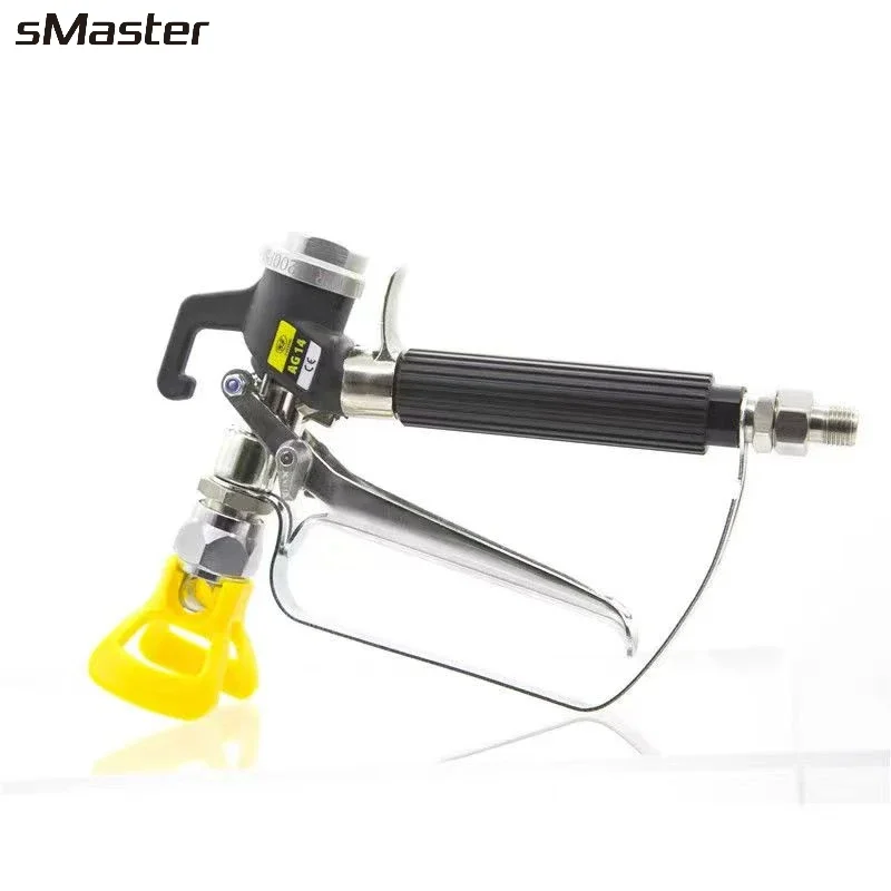 

sMasyer High Pressure AirlessIn-Line Gun Swivel Spray Gun Tip Guard Spray Painting AG14 for Airless Spraying Machine