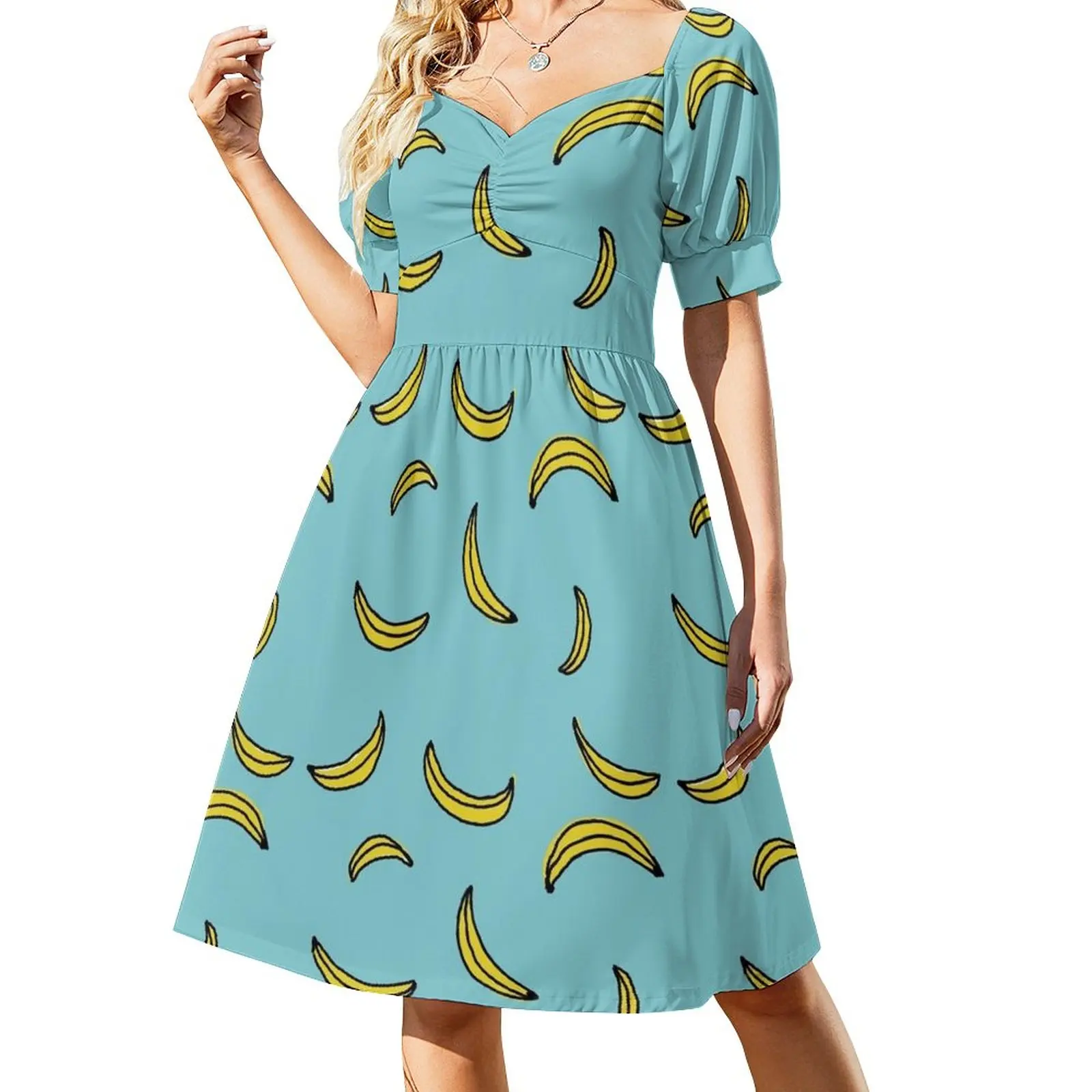 Banana Sleeveless Dress long dress women dresses for women 2023 Elegant gown Aesthetic clothing