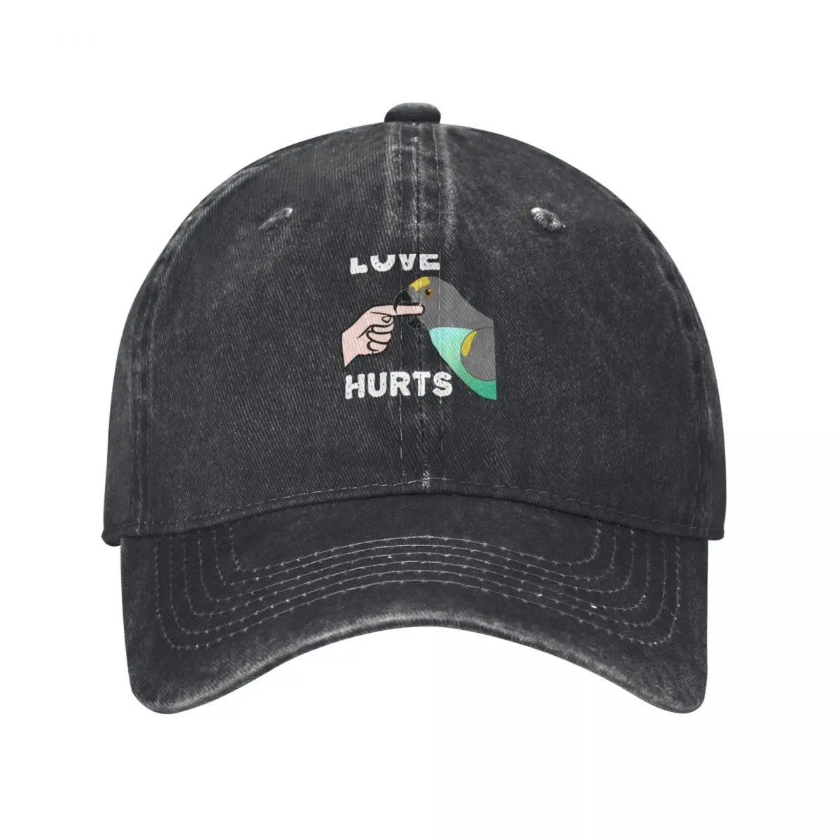 Love Hurts Meyers Parrot Long Sleeve Baseball Cap Rugby Golf Brand Man cap New In Hat Elegant Women's Hats Men's