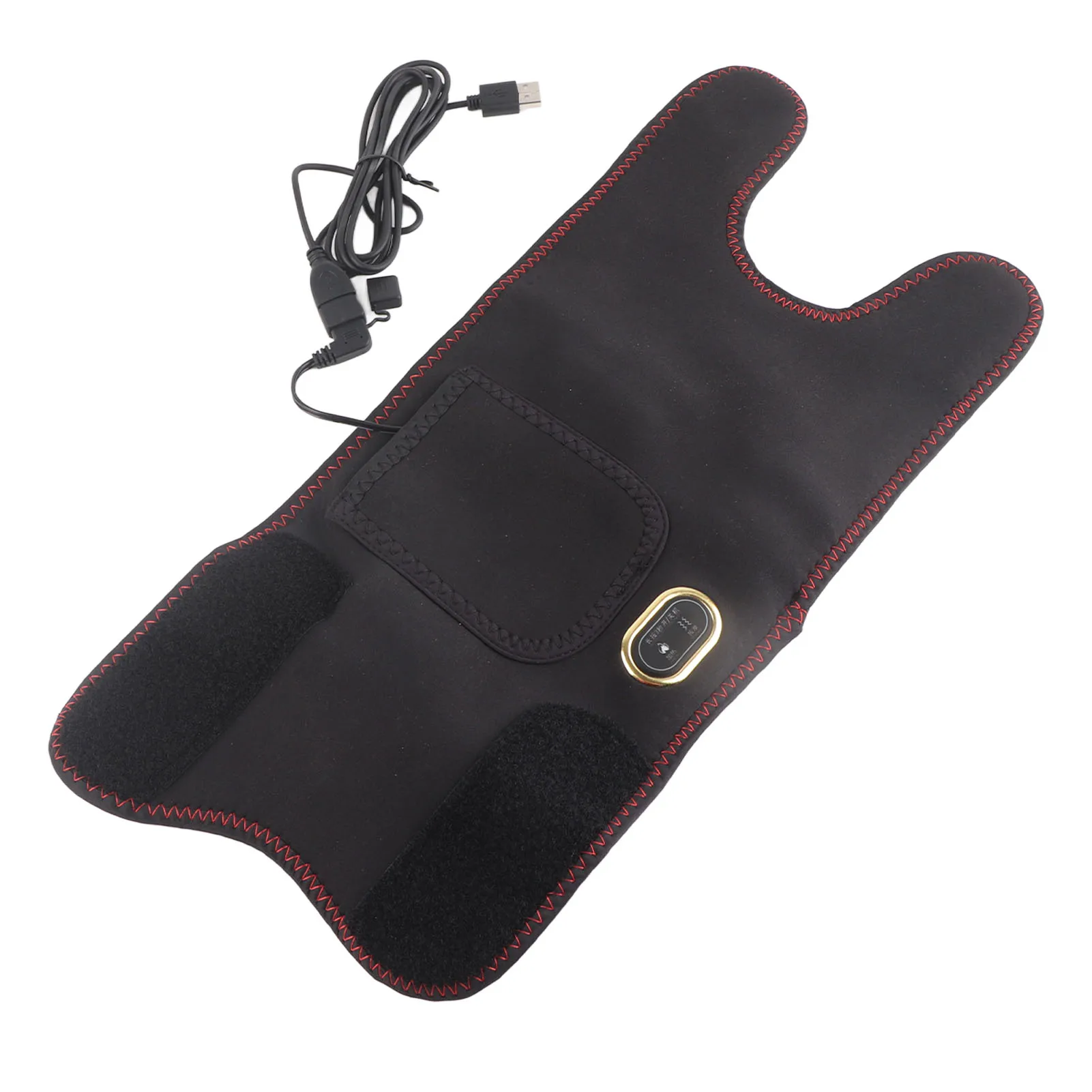 Electric Heating Arm Pad 3 Modes Massage Wrap with 2 Vibration Massage Motors for Arm Muscle Soreness Elbows Brace Wrist Wrap