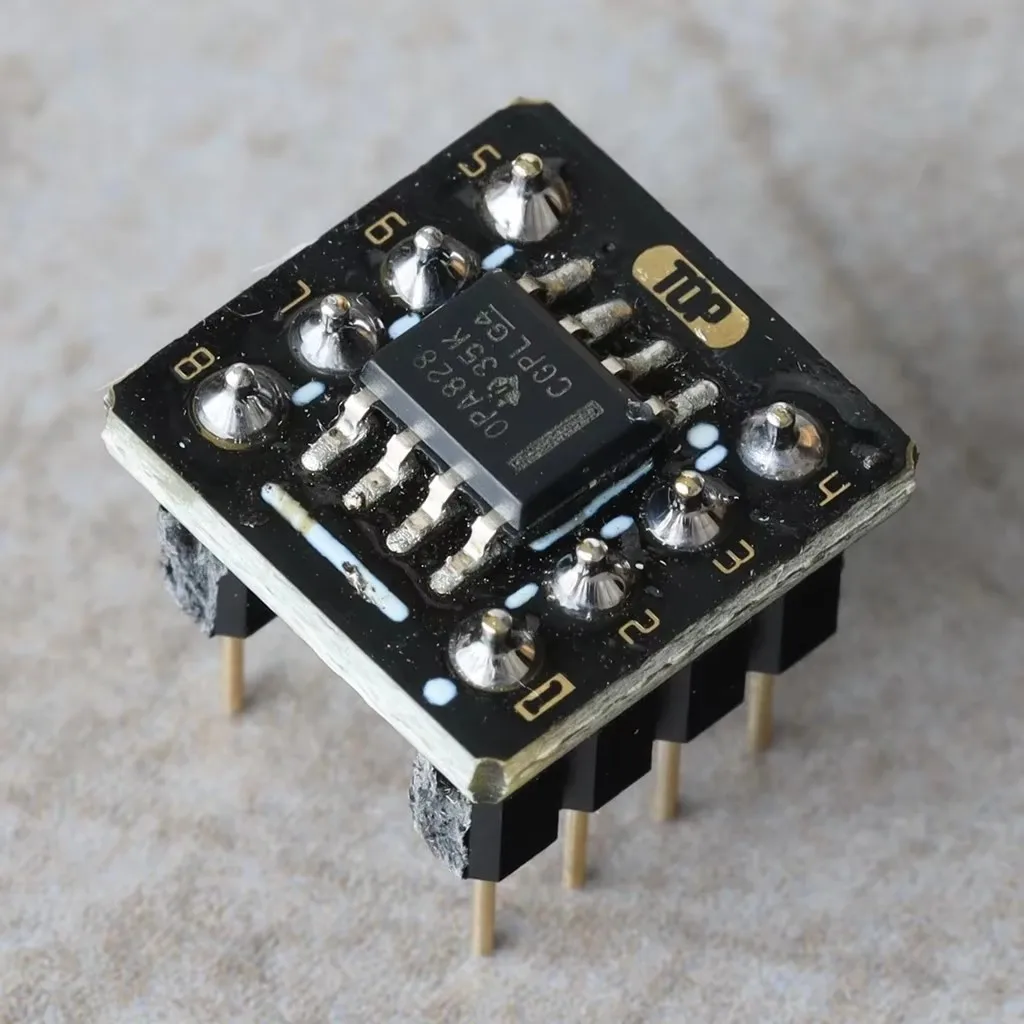 HiFi Audio OPA828 Single Op Amp Single to Dual Op Amp Super High-End HiFi Dual Operational Amplifier