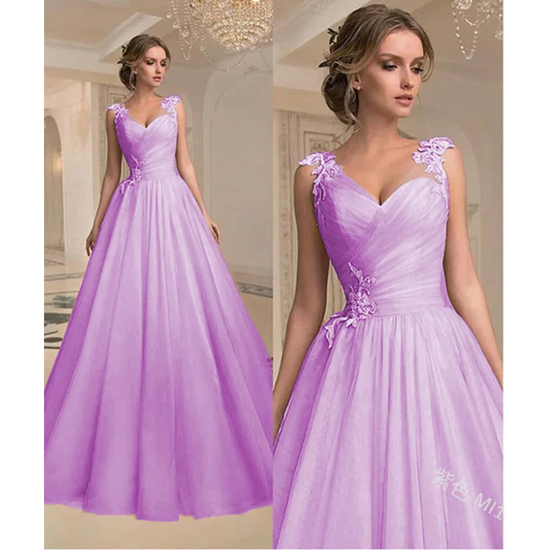 

New Women Gauze Prom Dress Evening Princess Wedding Maxi Bridesmaid Dress Female Fashion Designer High Waist Vestidos Mujer 2024