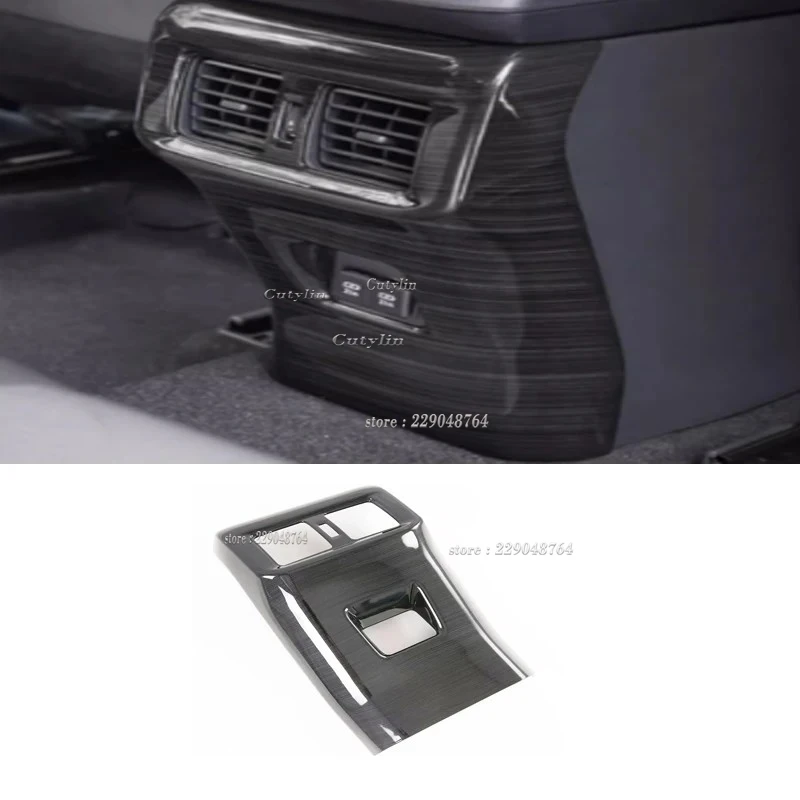 For Toyota RAV4 RAV 4 XA50 2019 2020 2021 2022 2023 ABS Black Wiredrawing Accessories Car Gear Shift Panel Frame Cover Trim