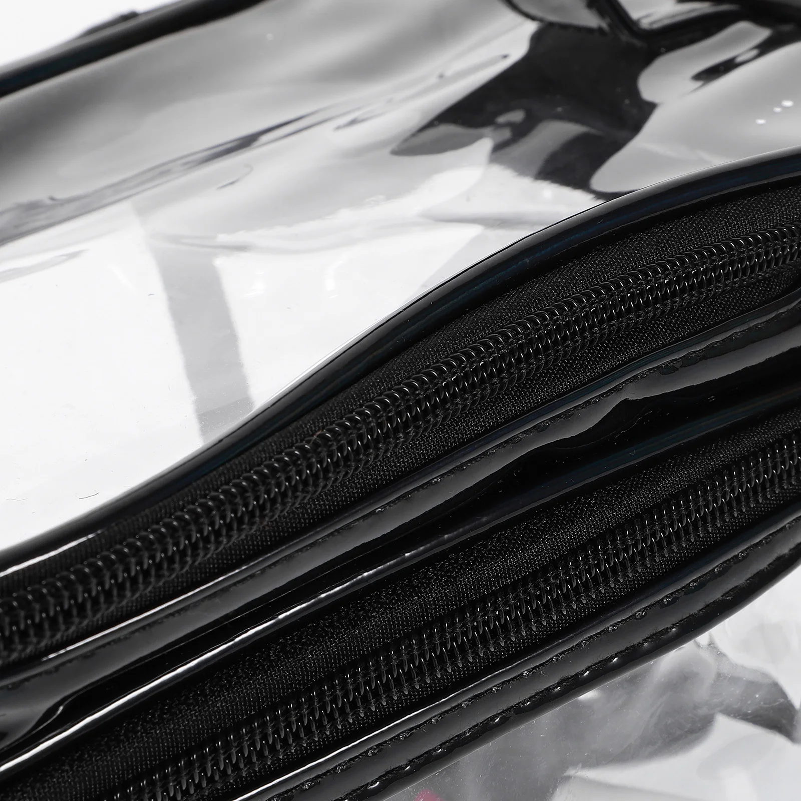 

Transparent Makeup Bag Large Capacity Double Layer Portable Cosmetics Organizer Travel Makeup Storage Case Pouch