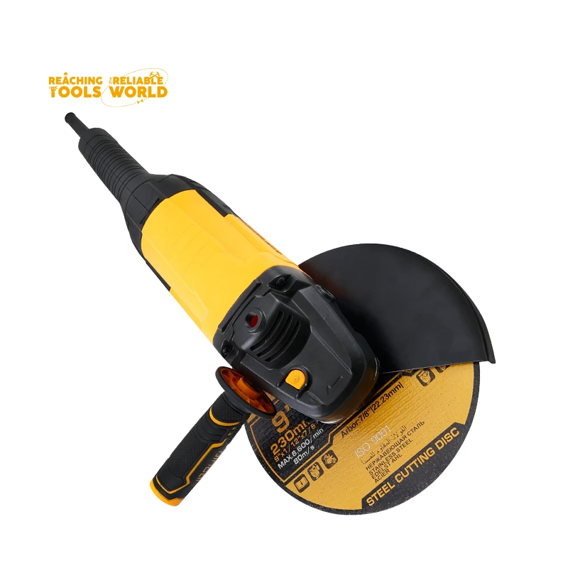003 DINGQI 2000w 180mm/230mm Muela 220v Amoladora angular grande